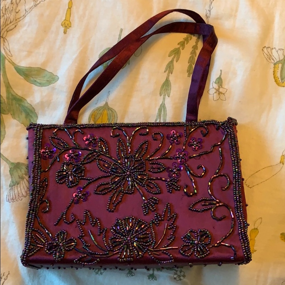 Purple Hand Bag